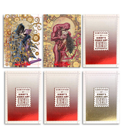 KCA Team Trading Card Style Set: 'The Kiss' Set by David Mack Pre-order