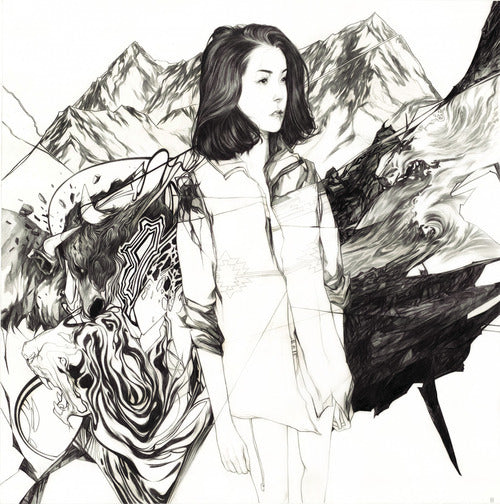 Nimit Malavia Original Art Supersonic Electronic Illustration