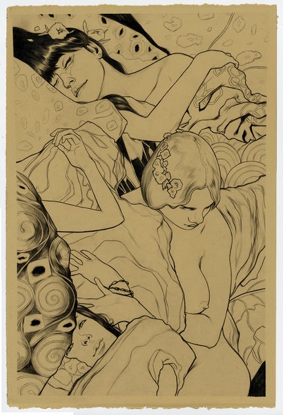 Nimit Malavia Original Art Electric Sublime #3 Cover