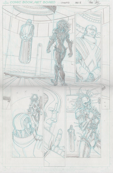 Paco Diaz Original Art Uncanny X-Men #10 Page 18