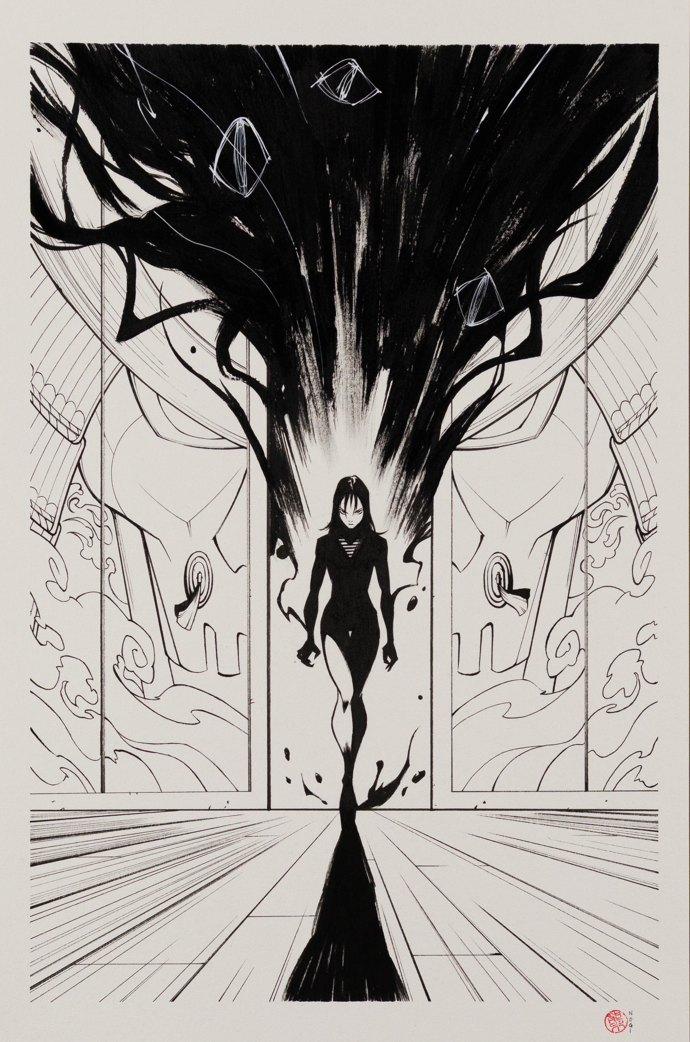 Nogi San Original Art UXM #19 Cover