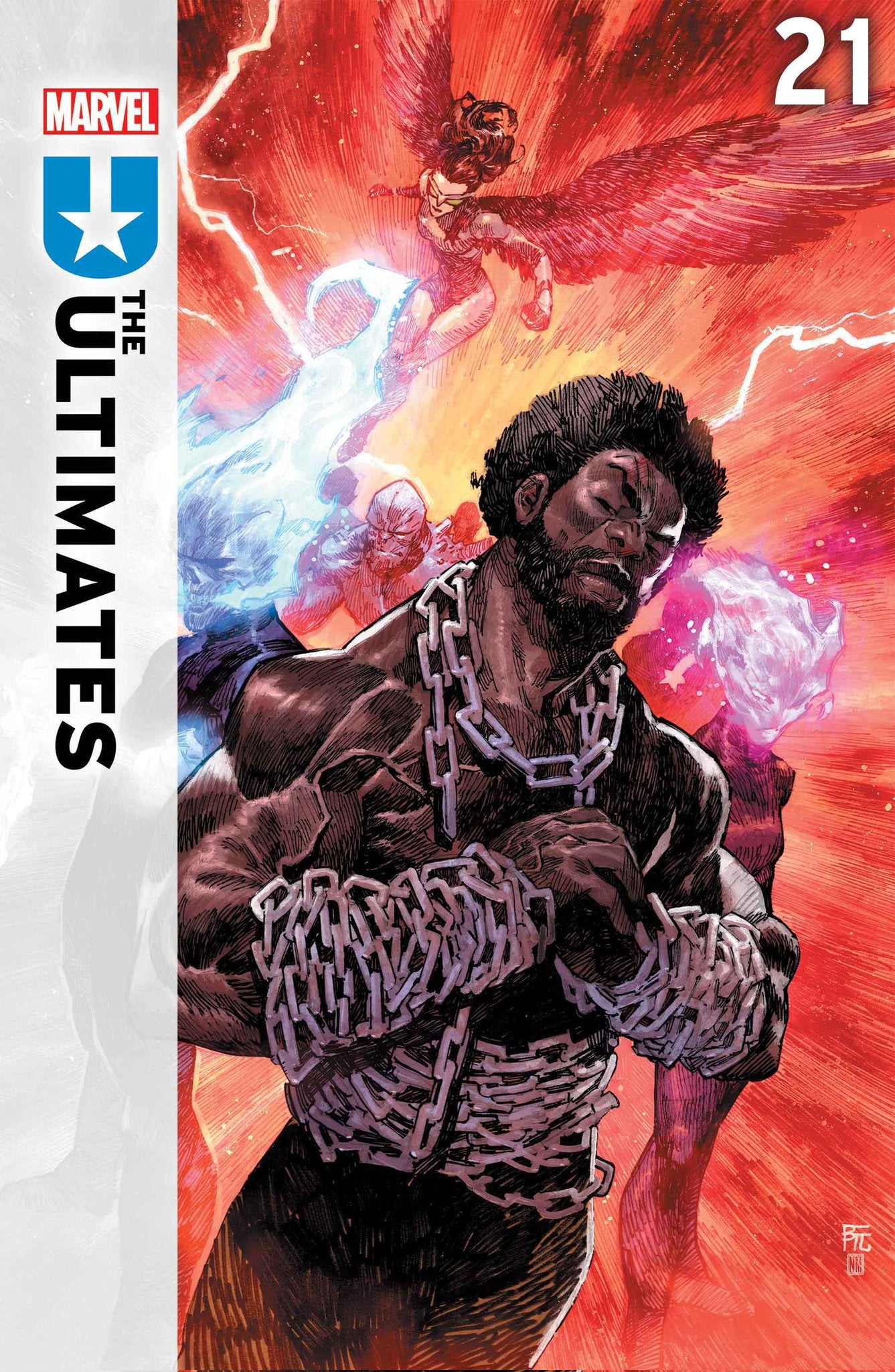 Dike Ruan Original Art The Ultimates #21 Cover