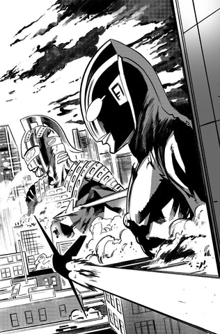 Francesco Manna Original Art Ultraman: The Mystery of UltraSeven #1 Cover