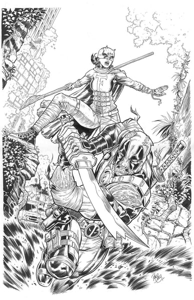 Paco Diaz Original Art Undeadpool #3 Cover