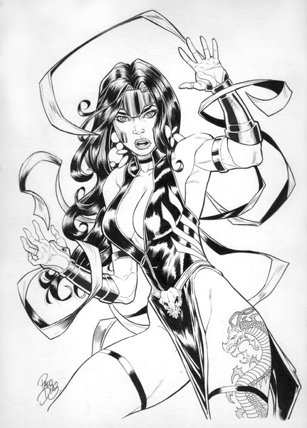 Paco Diaz Original Art Voodoo Illustration