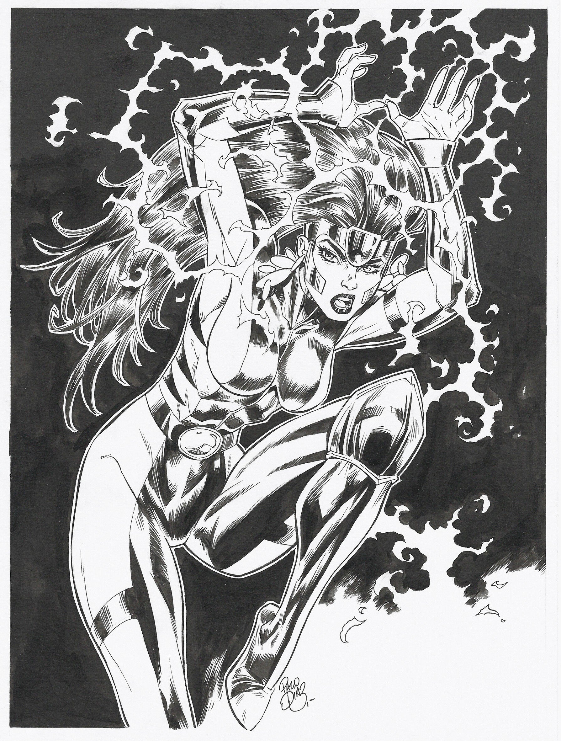 Paco Diaz Original Art Voodoo Illustration
