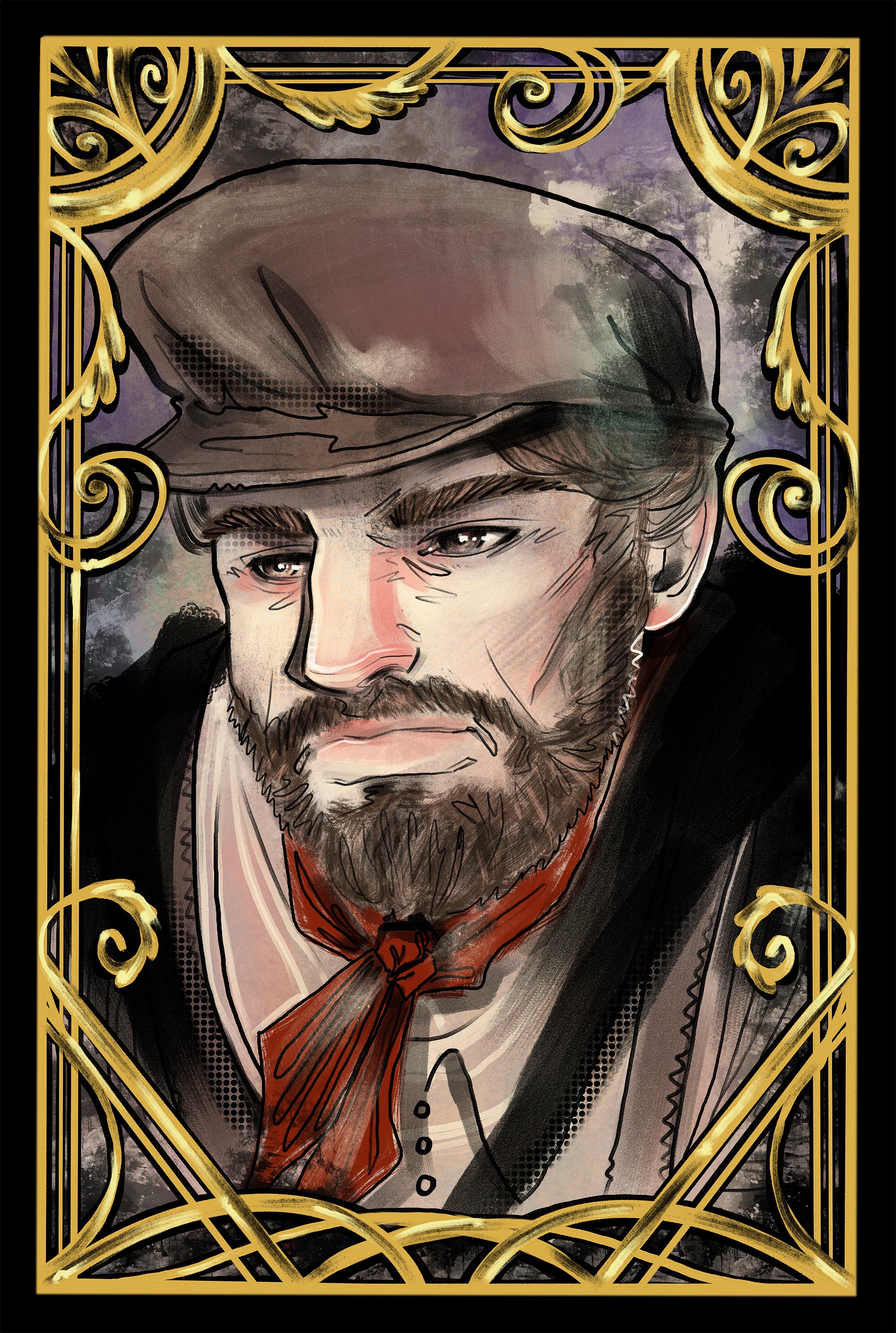 Francesca Fantini Original Published Upper Deck Valjean Art