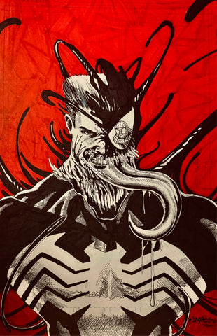 NYCC @ HOME SPECIAL OFFER Jimbo Salgado Original Art Venom Illustration