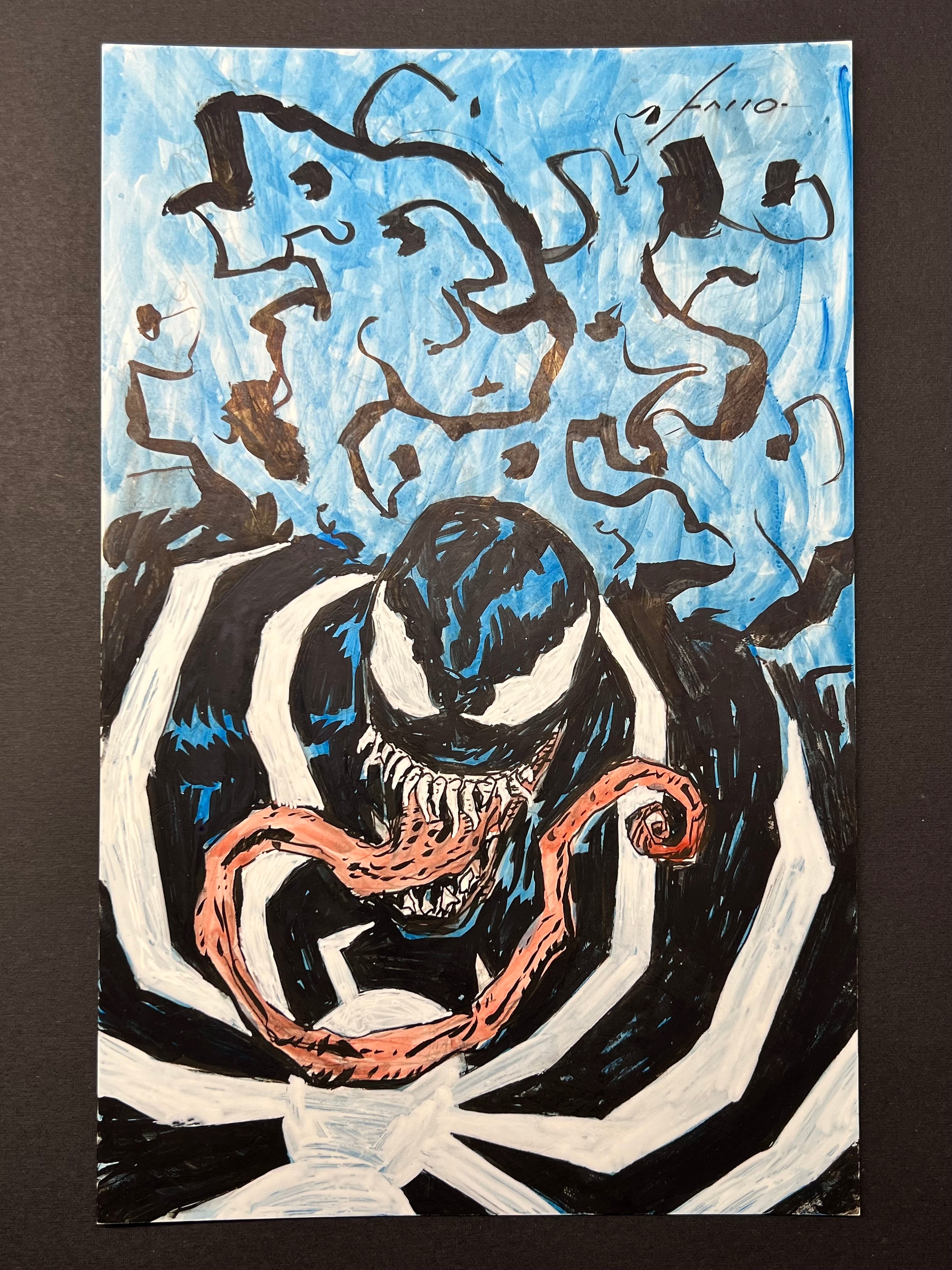 Viktor Farro Original Art Venom 6.75x10