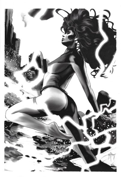 Seth Adams Original Art Voodoo Illustration