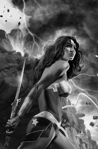 Seth Adams Original Art Wonder Woman Illustration