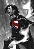 Francesco Tomaselli Original Art Superman Scream Illustration