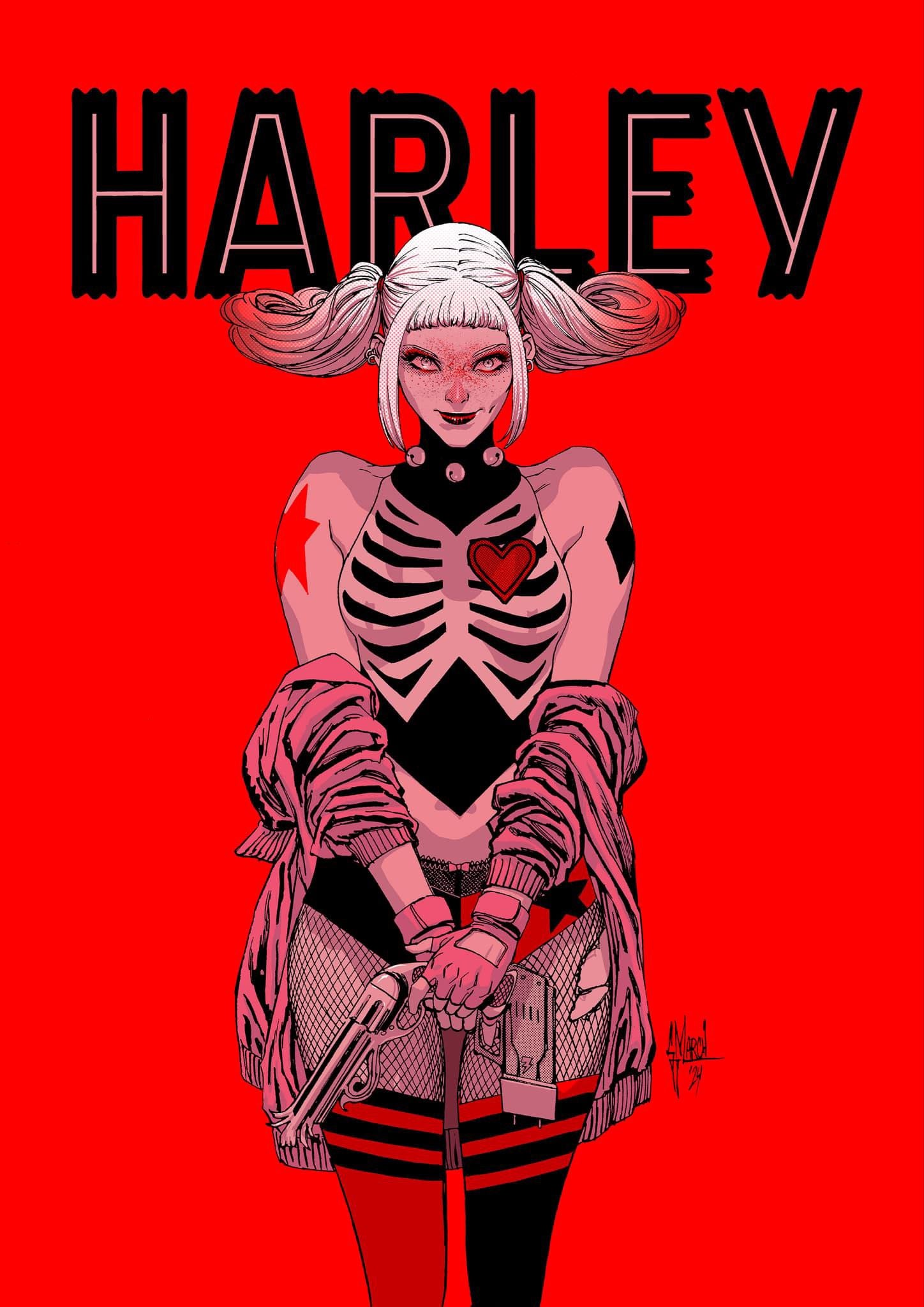 Guillem March Harley X Cosplay: Karmen Homage 12x18