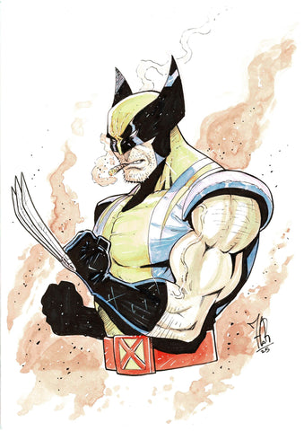 Jordi Tarragona Original Art Wolverine Illustration