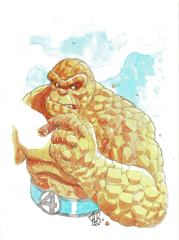 Jordi Tarragona Original Art The Thing Illustration