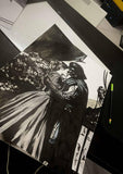 Francesco Tomaselli Original Art Star Wars: Darth Vader & Padmé Amidala Illustration