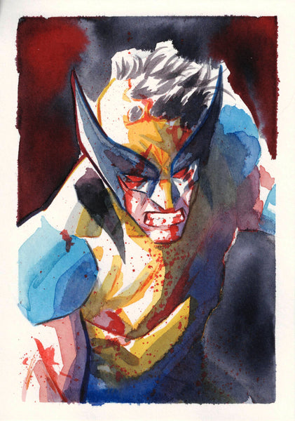 Federico Sabbatini Original Art Wolverine Illustration