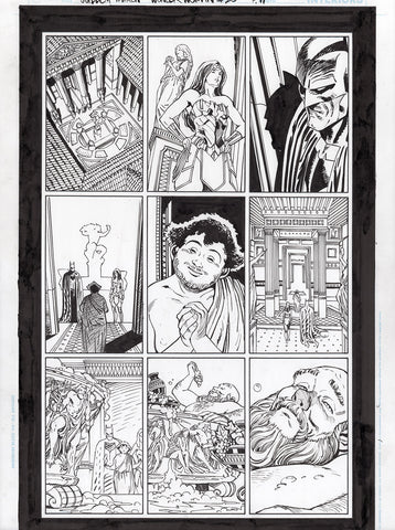 Guillem March Original Art Wonder Woman #20 Page 11
