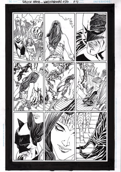 Guillem March Original Art Wonder Woman #20 Page 14