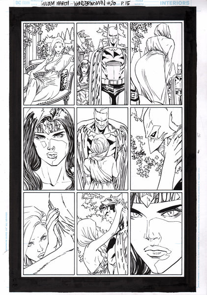 Guillem March Original Art Wonder Woman #20 Page 15