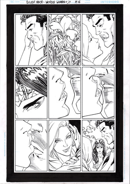 Guillem March Original Art Wonder Woman #20 Page 16