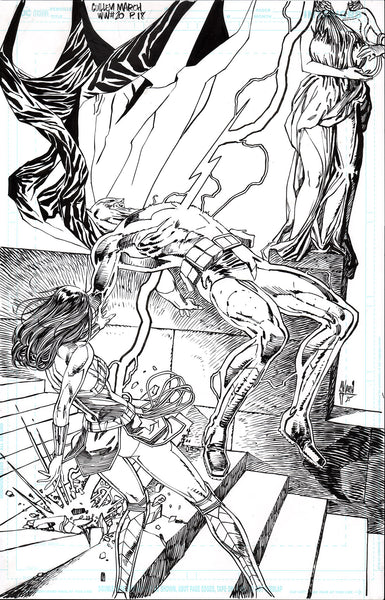 Guillem March Original Art Wonder Woman #20 Page 18