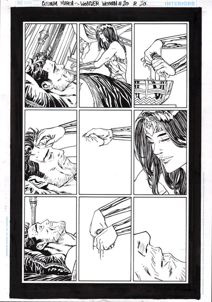 Guillem March Original Art Wonder Woman #20 Page 20