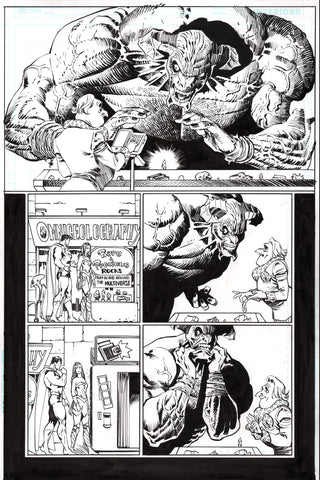 Guillem March Original Art Wonder Woman #7 Page 10