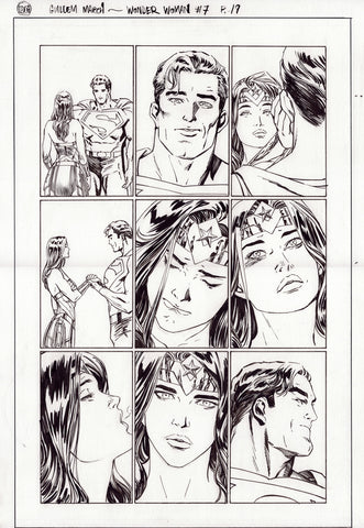 Guillem March Original Art Wonder Woman #7 Page 19