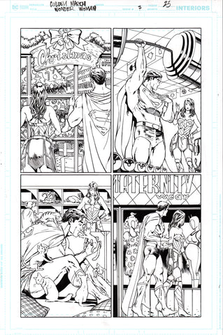 Guillem March Original Art Wonder Woman #7 Page 23