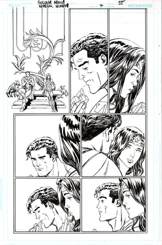 Guillem March Original Art Wonder Woman #7 Page 25