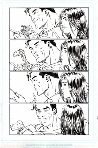 Guillem March Original Art Wonder Woman #7 Page 28