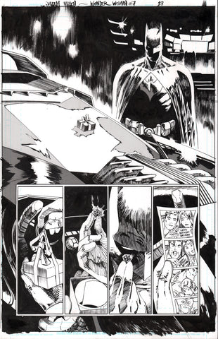 Guillem March Original Art Wonder Woman #7 Page 29