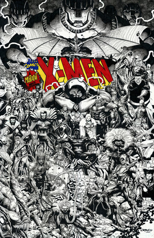 X-Men Villains Limited Edition Giclee by Jimbo Salgado