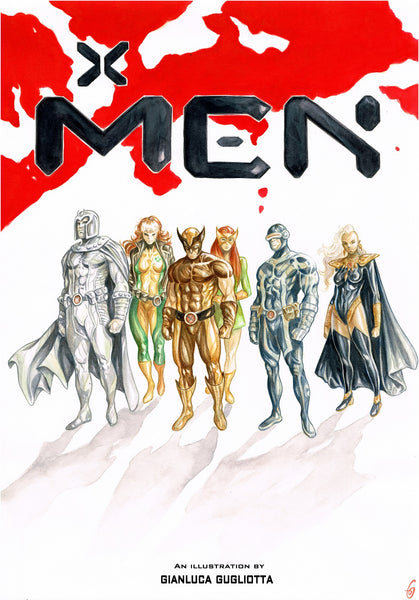 Gianluca Gugliotta Original Art X-Men Illustration