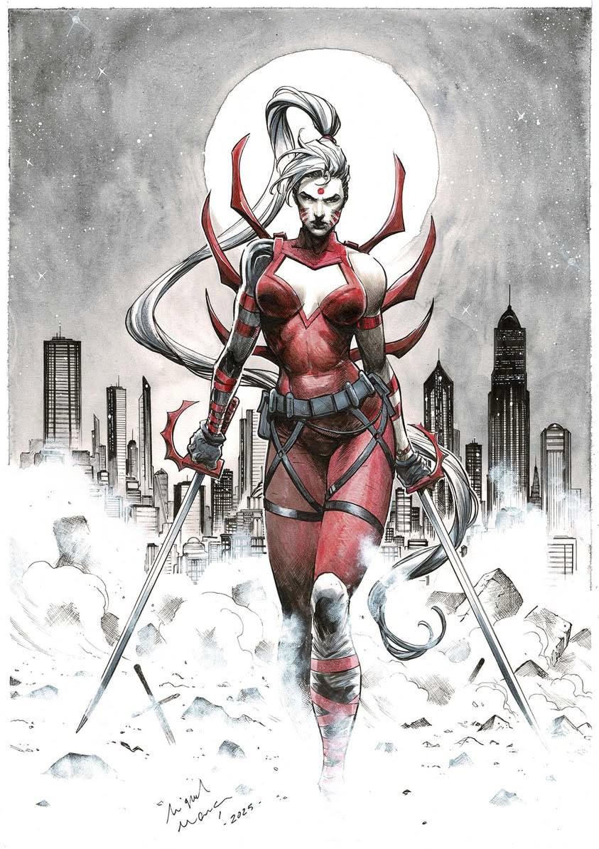 Miguel Mendonca Original Art Zealot Illustration