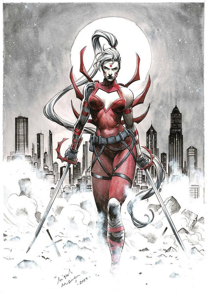 Miguel Mendonca Original Art Zealot Illustration