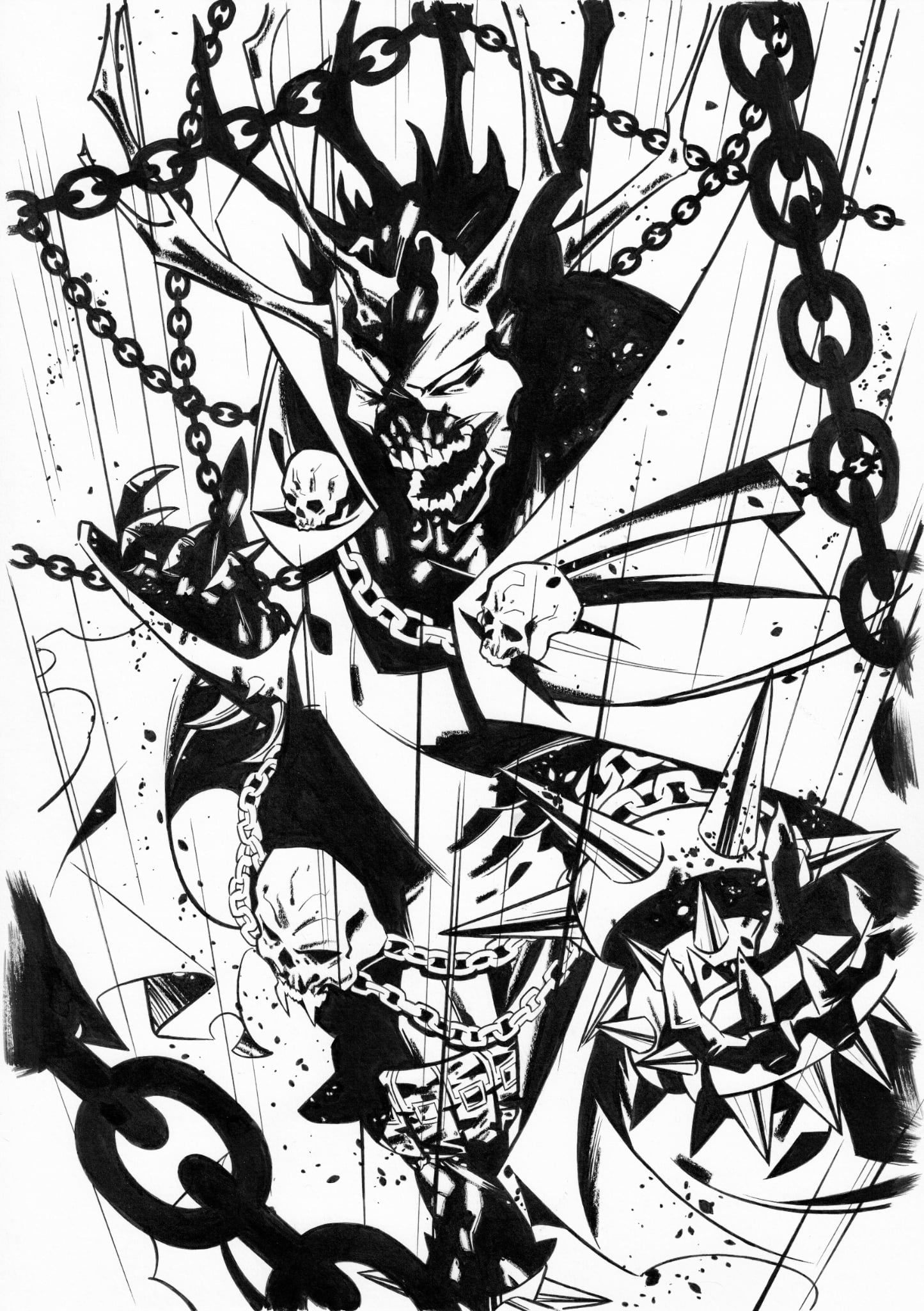 Federico Sabbatini Original Art King Spawn #29 Cover