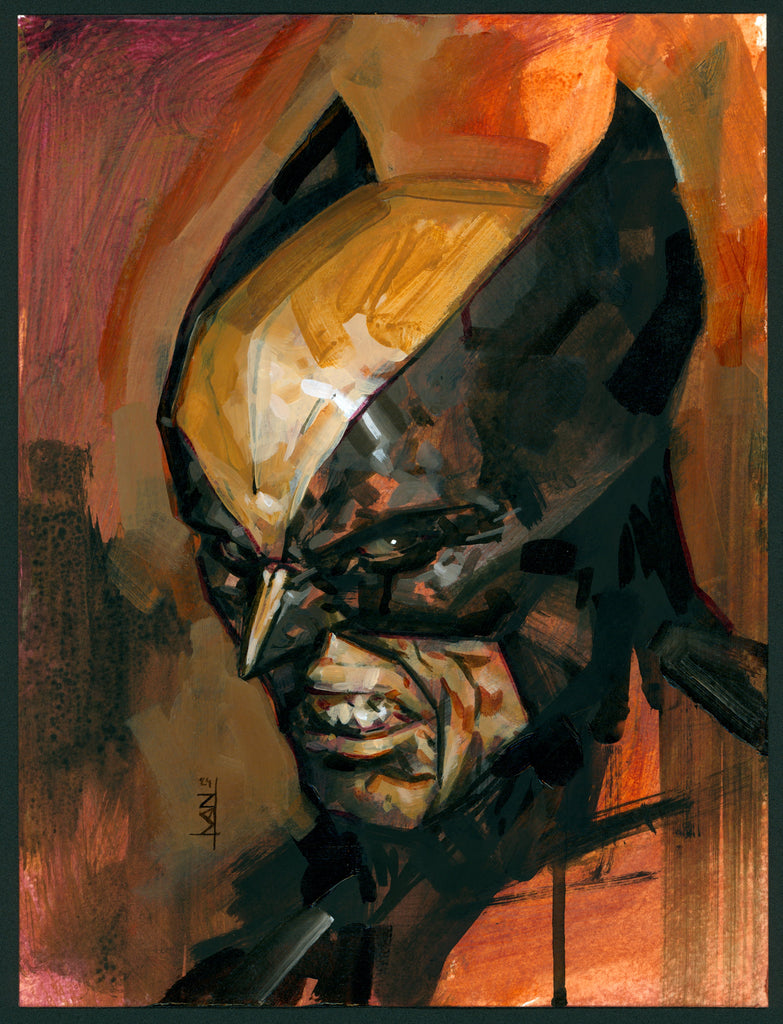 Michal Ivan Original Art Wolverine Illustration Comic Art