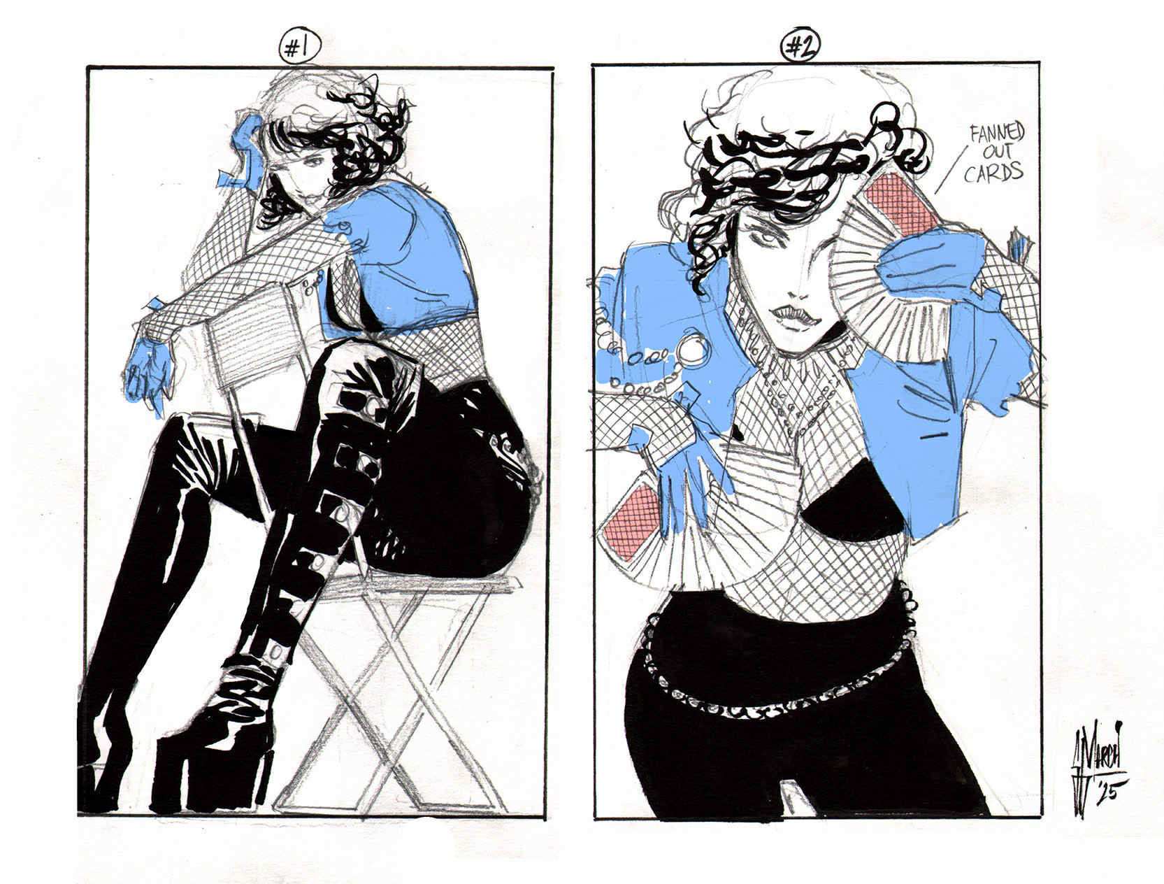 Guillem March Original Art Absolute Wonder Woman #16 Cover