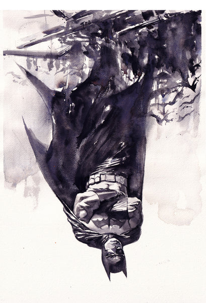 Ito Original Art Batman Illustration