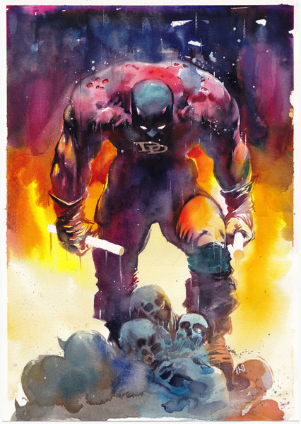 Ito Original Art Daredevil Illustration