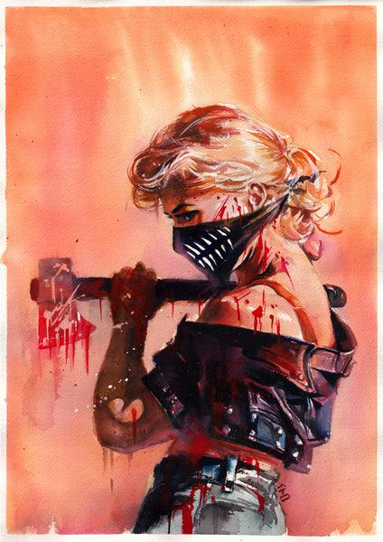 Ito Original Art Something is Killing the Children #47 Jessica Slaughter Cover