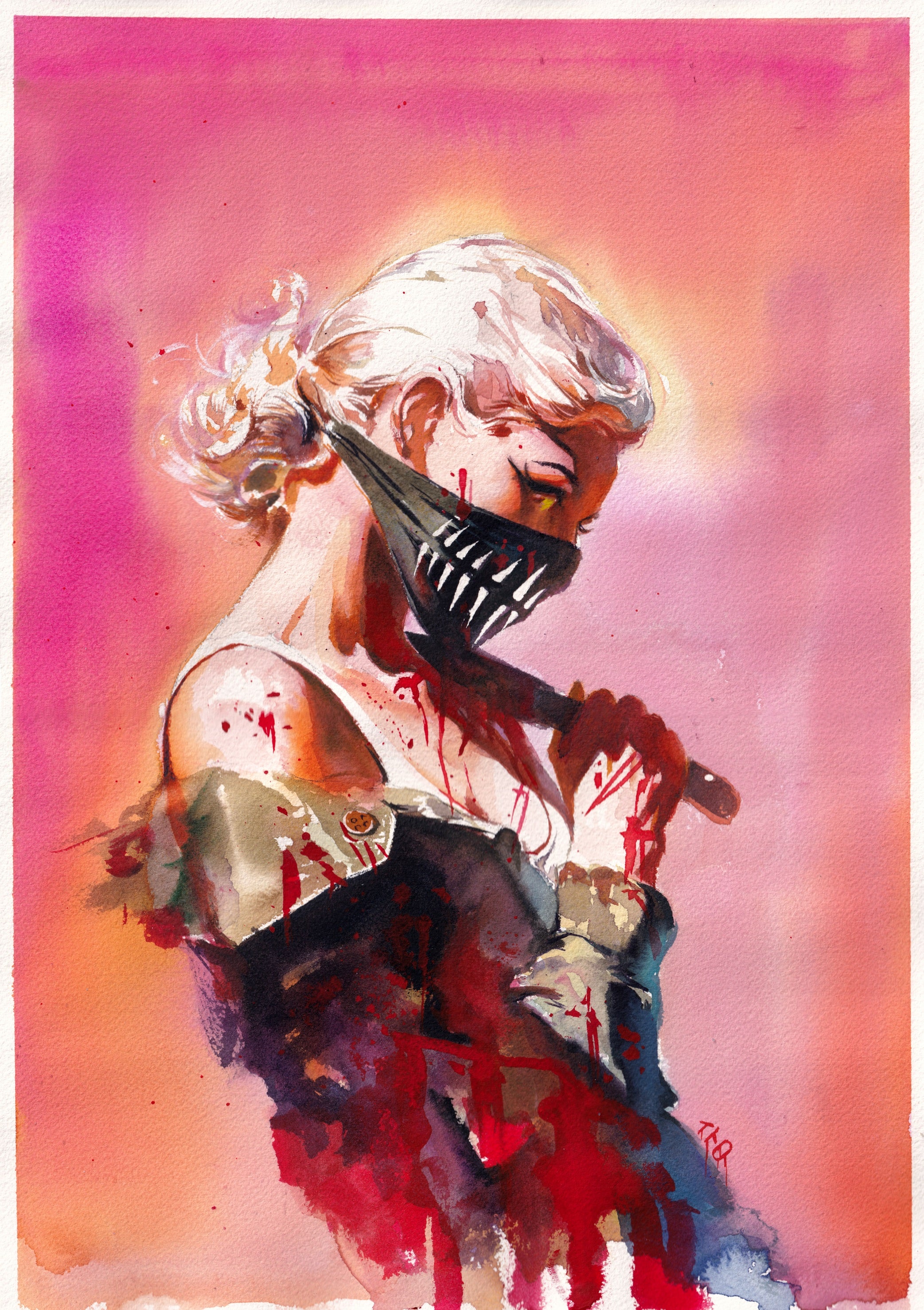 Ito Original Art Something is Killing the Children #46 Erica Slaughter Cover