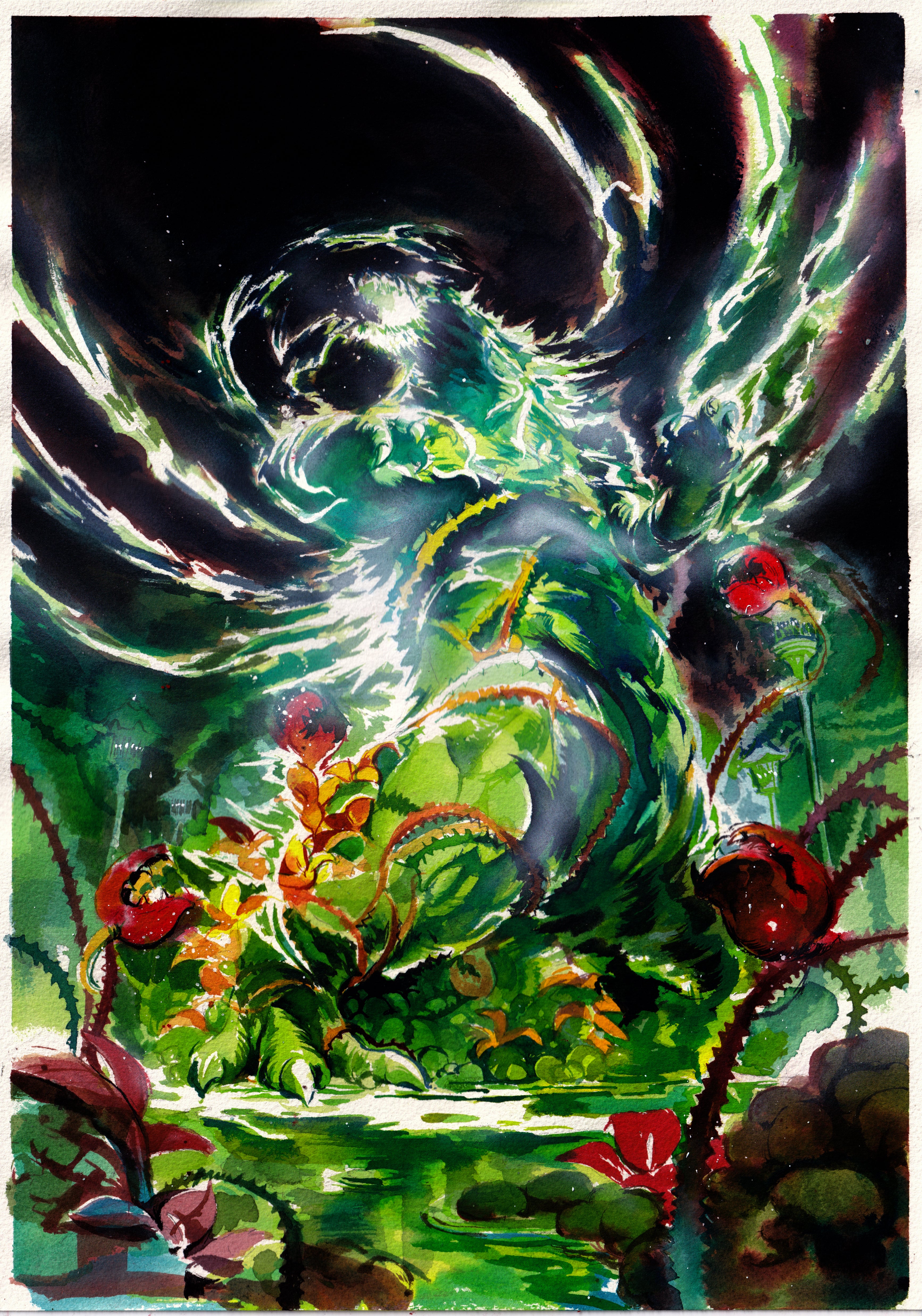 Ito Original Art Godzilla #12 Cover