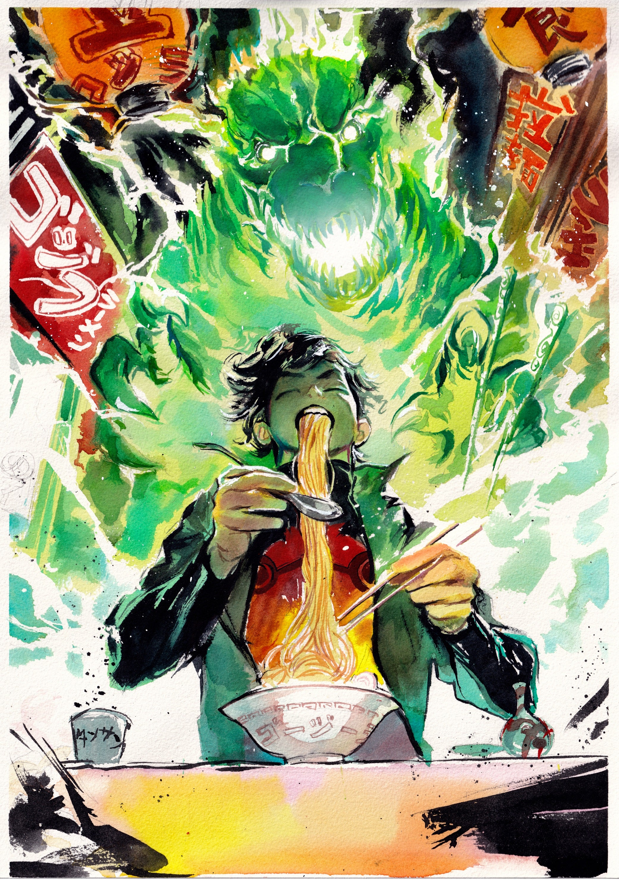 Ito Original Art Godzilla #11 Cover