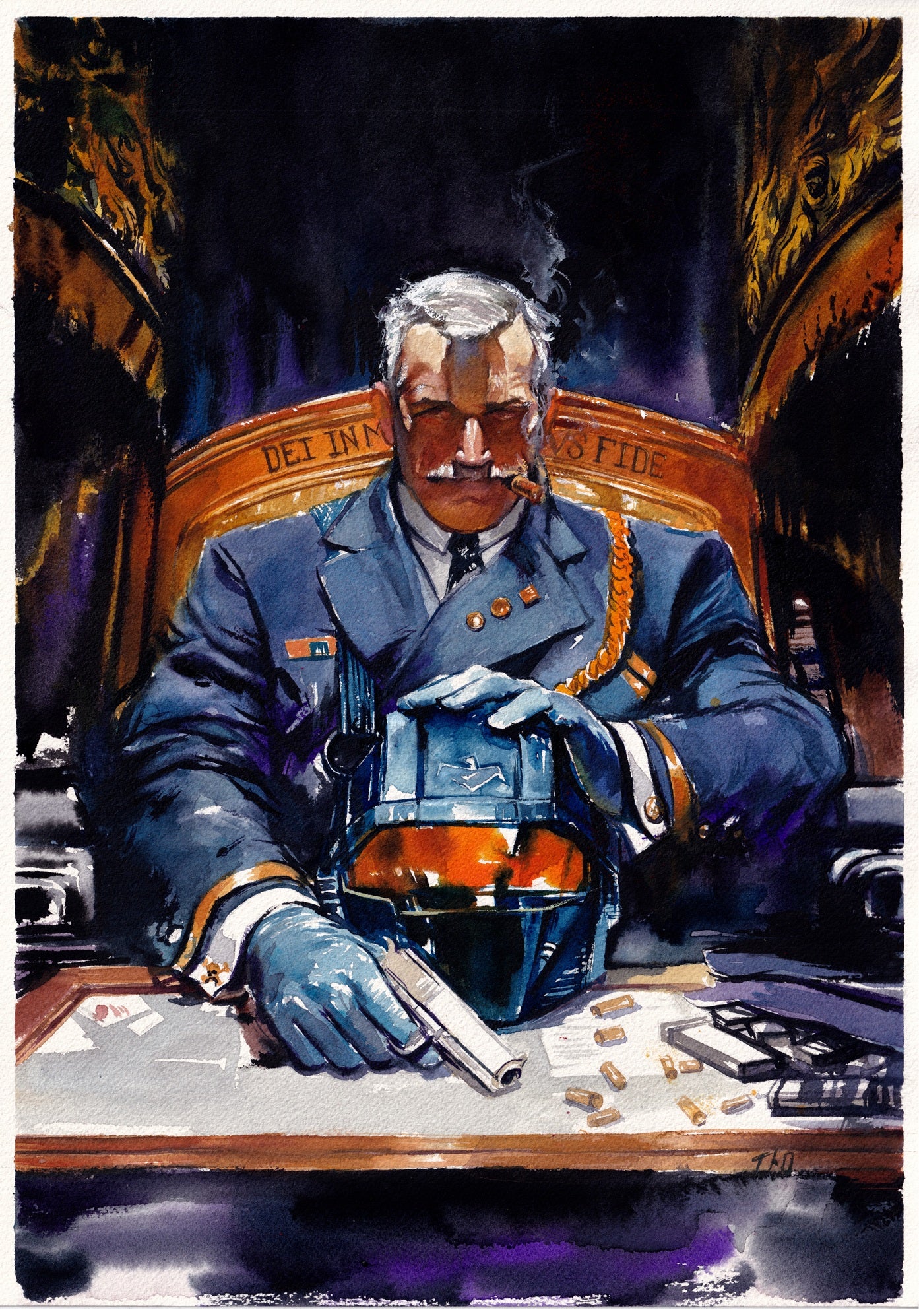 Ito Original Art M.A.S.K. #2 Cover