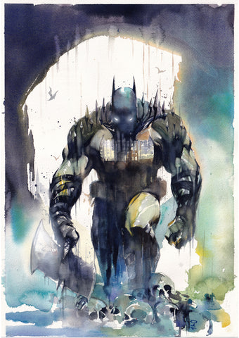 Ito Original Art Absolute Batman Illustration