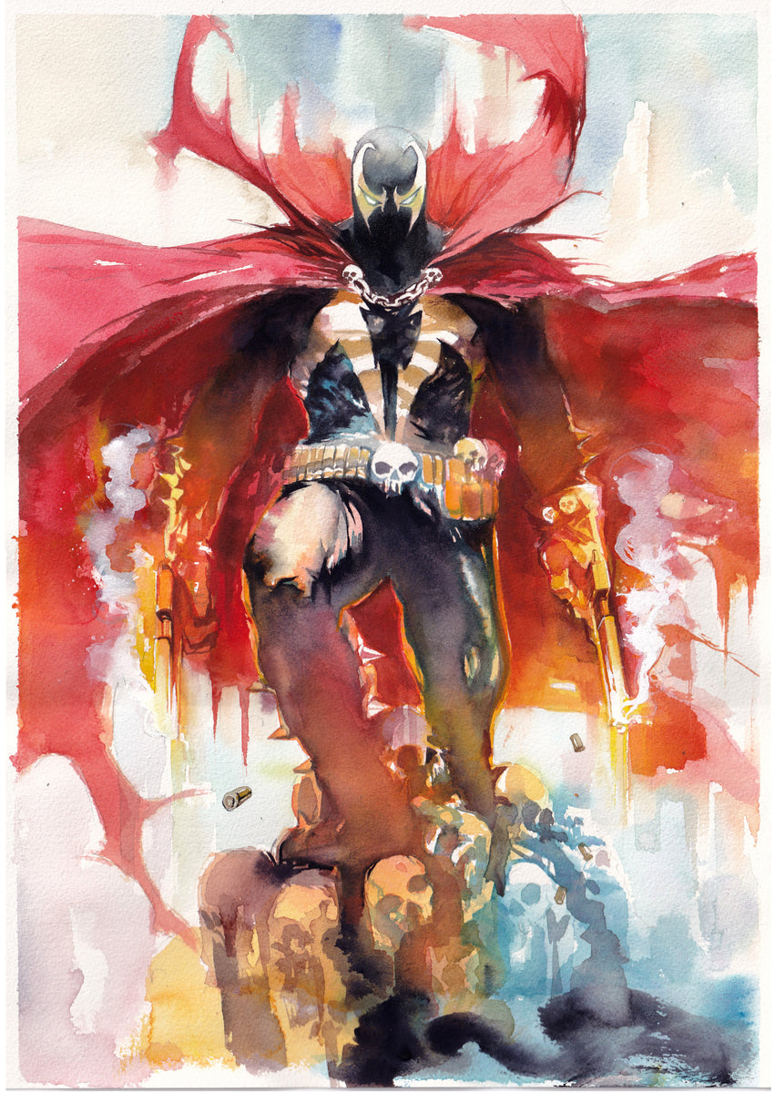 Spawn Illustrator Ito Original Art Spawn Illustration – Kirby's Comic Art