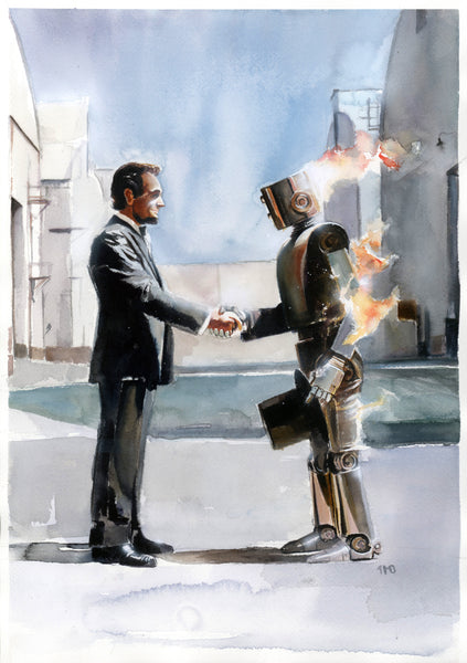 Ito Original Art If Destruction Be Our Lot #1 Cover